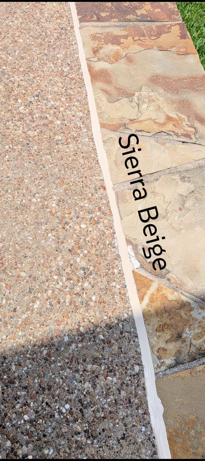 Sika Sierra Beige pool mastic sealant color example — smooth finish
