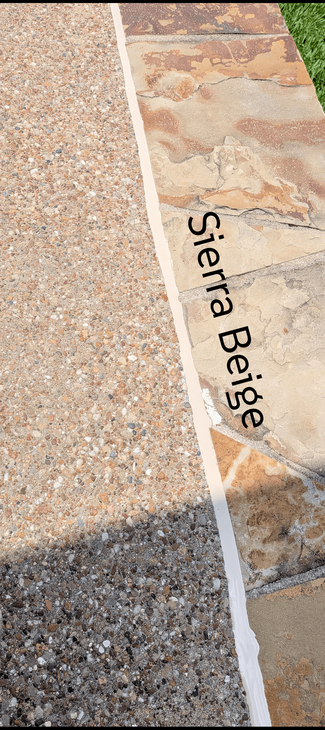 Sika Sierra Beige pool mastic sealant color example — smooth finish